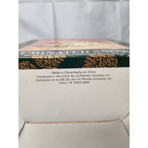 Vintage Light Up Snowman Couple Christmas Holiday Decor Santa Hat Mistletoe - Picture 9 of 9